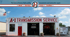 Desktop Screenshot of a1transmissionmadison.com